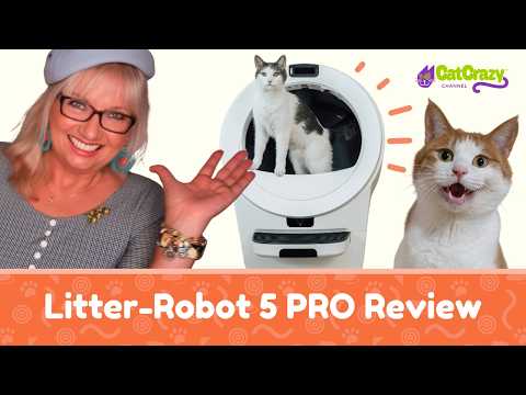 Litter-Robot 5 Pro Review 🐾 AI, Health Tracking & Multi-Cat Game Changer!