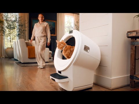 Litter-Robot 5 Pro: The AI Litter Box That Knows When Your Cat Poops!