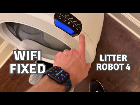 Litter Robot WiFi Fix & Device Forgotten from Whisker App Fixed