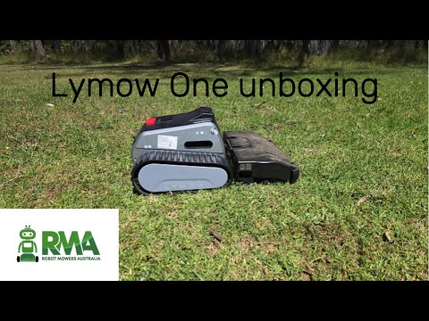 Lymow One Robotic Lawn Mower Unboxing – Robot Mowers Australia