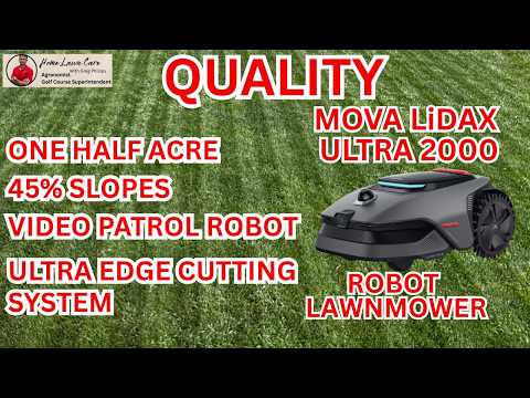 MOVA LiDAX Ultra 2000: The Best Robot Mower for Half-Acre Lawns?