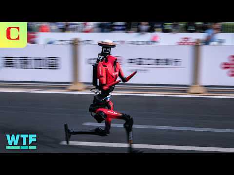 Robot Breaks Marathon World Record, Signaling Big Changes in Robotics | What The Future