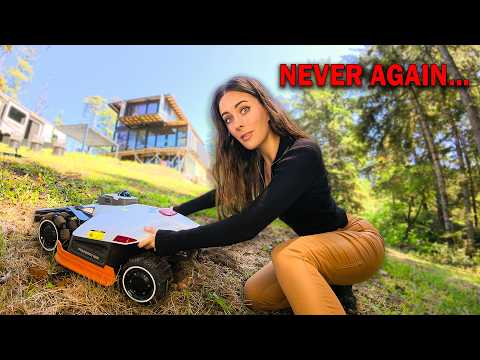 Robot Lawn Mower vs. Extreme Slope: We Should Have Seen This Coming… MAMMOTION LUBA 3 AWD