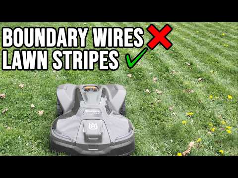 Robot Lawn Mower With NO Wire? 3 Months With The Husqvarna 410 iQ Automatic Lawn Mower