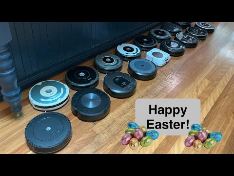Robot Vacuum Running! Easter Edition