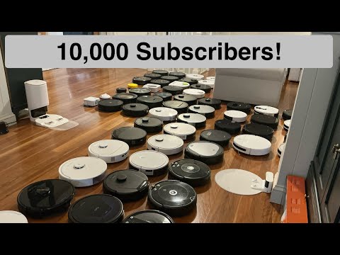 Robot Vacuum Running! The 10,000 Subscribers Special