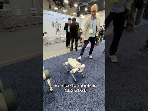 Robotic dogs in CES 2025￼