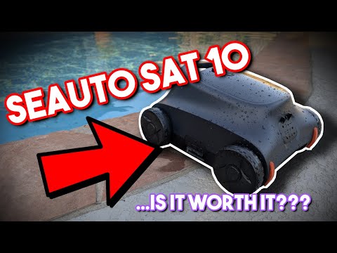 Seauto SAT10 Robotic Pool Cleaner – Unbox and Review