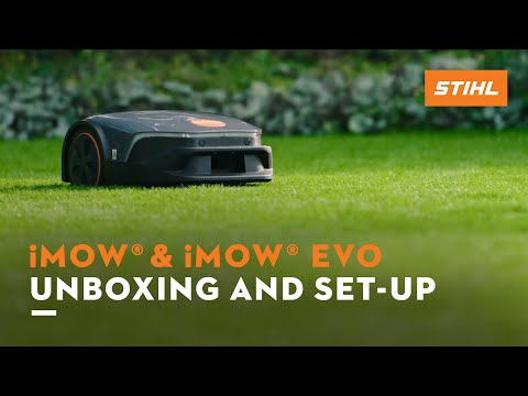 STIHL iMOW® robotic lawn mower I Unboxing and set-up