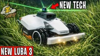 The Most Advanced Robot Lawn Mower Ever Made!! Luba 3 Robotic Lawn Mower by Mammotion.