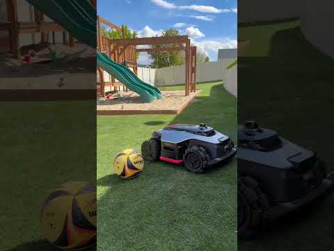 The most insane AWD robot lawn mower #lawncare #robotlawnmower