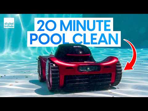 This AI Pool Robot Cleans Fast and Lasts Weeks | iGarden Pool Cleaner M1