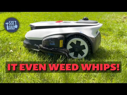 This Best Robot Lawn Mower and String Trimmer I Have Seen #ecovacs