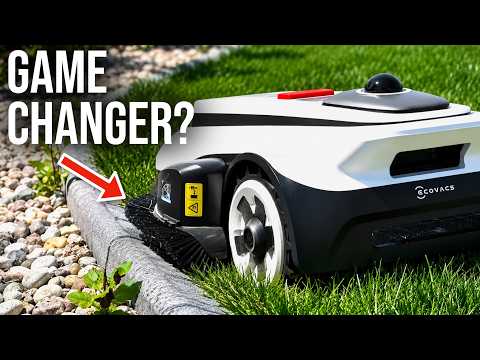 This Robot Mower Finally Solves the Biggest Problem With Robot Mowers: ECOVACS GOAT A3000 LiDAR PRO