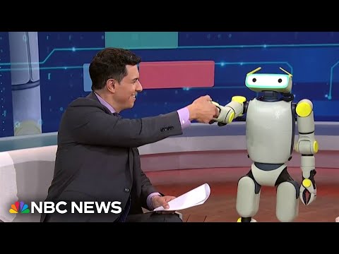 Tom Llamas meets humanoid robot 'Sprout.' How this technology could soon become a family fixture