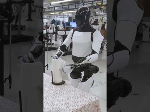 Watch Tesla’s Optimus robot do household chores