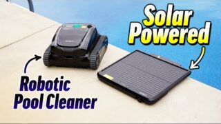 World's FIRST Solar-powered Robotic Pool Cleaner – WYBOT S2 SolarVision