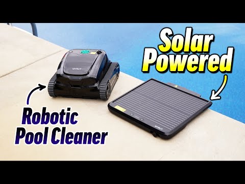 World's FIRST Solar-powered Robotic Pool Cleaner – WYBOT S2 SolarVision