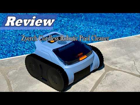 Zyerch Cordless Robotic Pool Cleaner Review (2026 Upgrade) | Watch before ordering!